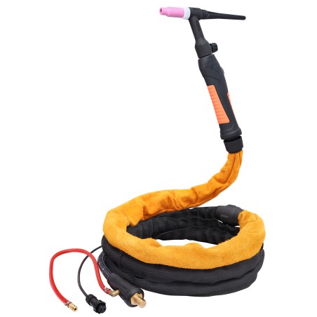 Uchwyt spawalniczy TIG 26V 4m ŁW35/50 zawór + przycisk CX80/CX90 WTYK 2 PIN