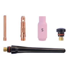 Uchwyt spawalniczy TIG 26V 4m ŁW35/50 zawór + przycisk CX80/CX90 WTYK 2 PIN