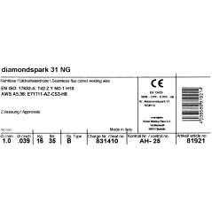 Bohler FCAW (SS) drut spawalniczy rdzeniowy samoosłonowy Ti52 NG 1.0X16kg (cena za szpulę)