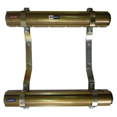 Rozdzielacz do C.O. 1" 2 sekcje HU-RW-2 Duro System – mosiądz