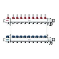 Duro System rozdzielacz do ogrzewania podłogowego 1" 10 sekcji