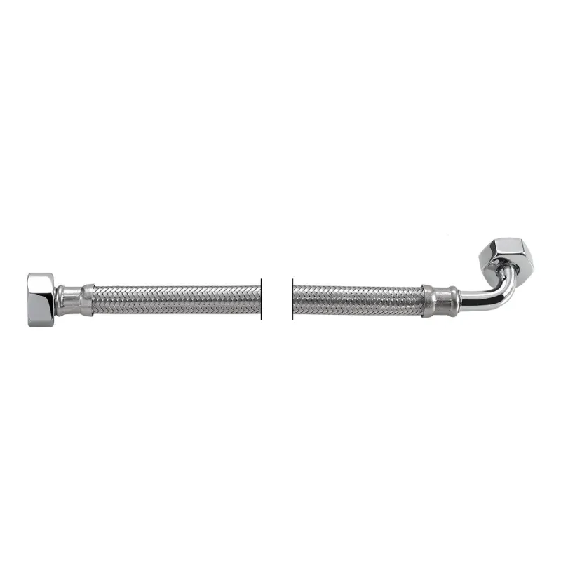 Wąż 3/4"x1/2" z kolanem nakr/nakr śr.wew. 11mm długość 350mm Wąż 3/4"x1/2" z kolanem nakr/nakr śr.wew. 11mm długość 350mm