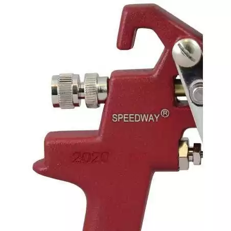 Pistolet lakierniczy SPEEDWAY czerwony HP 2.0mm