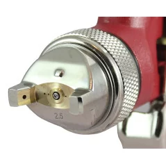 Pistolet lakierniczy SPEEDWAY czerwony HP 2.5mm