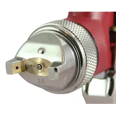 Pistolet lakierniczy SPEEDWAY czerwony HP 2.5mm