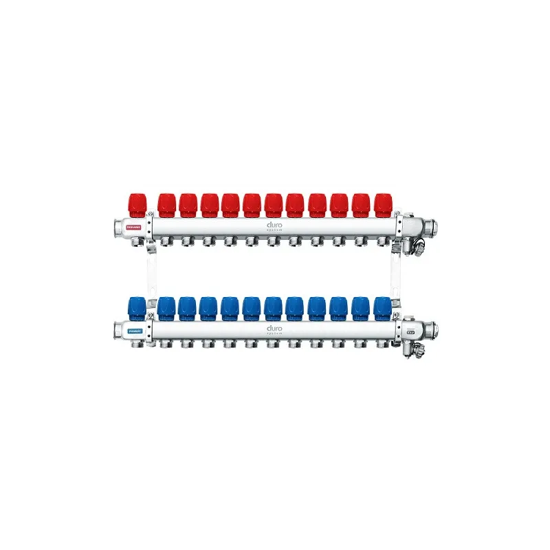 DURO SYSTEM ROZDZIELACZ Z ZAWORAMI REGULACYJNYMI R-12 SEKCJI DURO SYSTEM ROZDZIELACZ Z ZAWORAMI REGULACYJNYMI R-12 SEKCJI