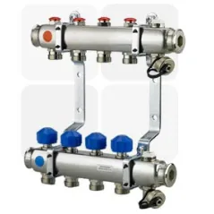 Rozdzielacz OP 1" R-2 sekcje stal nierdzewna Duro System