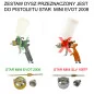 Zestaw dysz do pistoletu lakierniczego STAR MINI LVLP* 1.0mm GOLD EVO-T 2008
