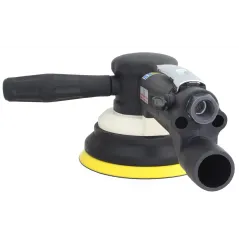 Pneumatyczna szlifierka orbitalna dwuręczna 150mm z odciągiem.