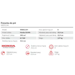 Frezarka do pni Weibang WBSG13H