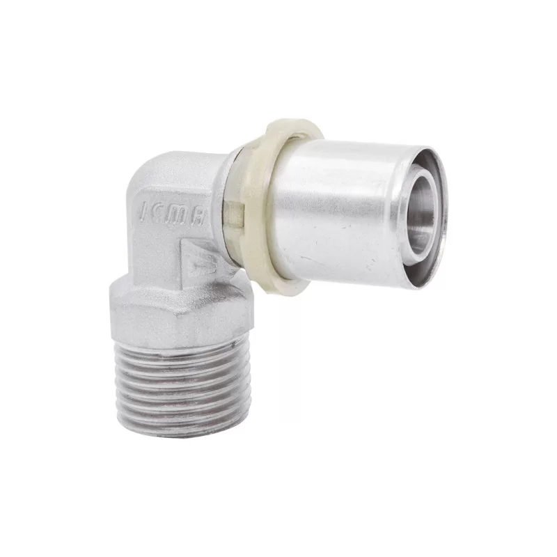 Kolano wkrętne GZ 16 - 1/2 marki Duro System - PEX