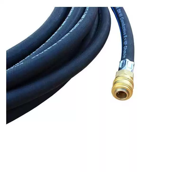Wąż elektrostatyczny uzbrojony 10x17 -15m Wąż elektrostatyczny uzbrojony 10x17 -15m