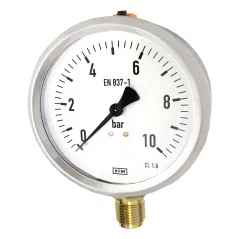 Manometr 100mm GLICERYNA 1/2' 10bar