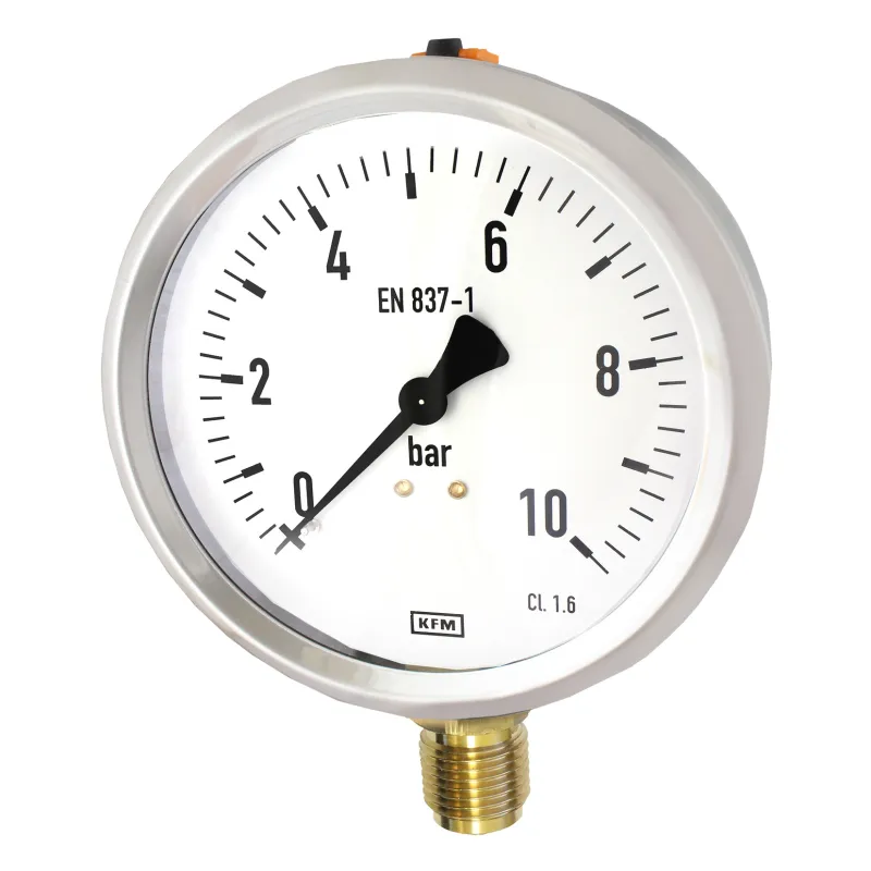 Manometr 100mm GLICERYNA 1/2' 10bar Manometr 100mm GLICERYNA 1/2' 10bar