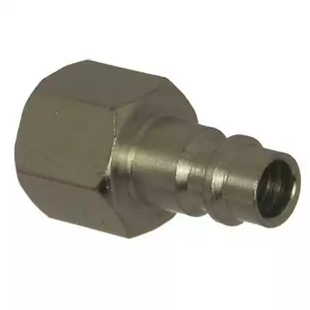 Złączka stalowa niklowana 1/4"W