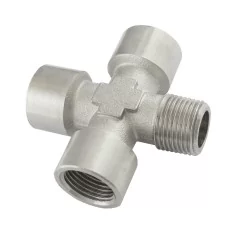 Rozdzielacz czwórnik 3x3/8'w 1x3/8'z