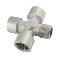 Rozdzielacz czwórnik 3x3/8'w 1x3/8'z
