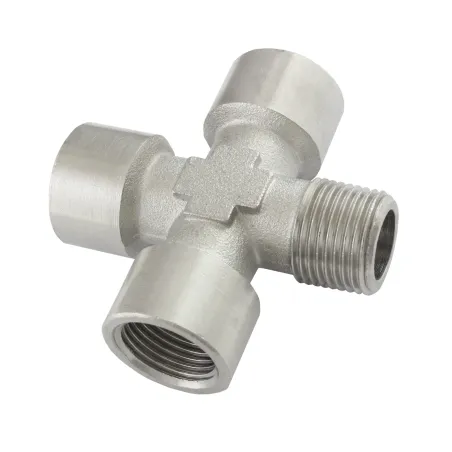 Rozdzielacz czwórnik 3x3/8'w 1x3/8'z
