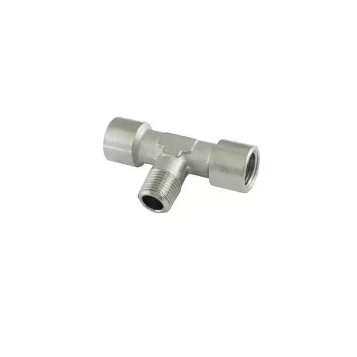 Rozdzielacz trójnik T 2x1/8'w 1x1/8'z Rozdzielacz trójnik T 2x1/8'w 1x1/8'z