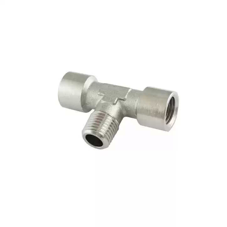 Rozdzielacz trójnik T 2x1/4'w 1x1/4'z Rozdzielacz trójnik T 2x1/4'w 1x1/4'z