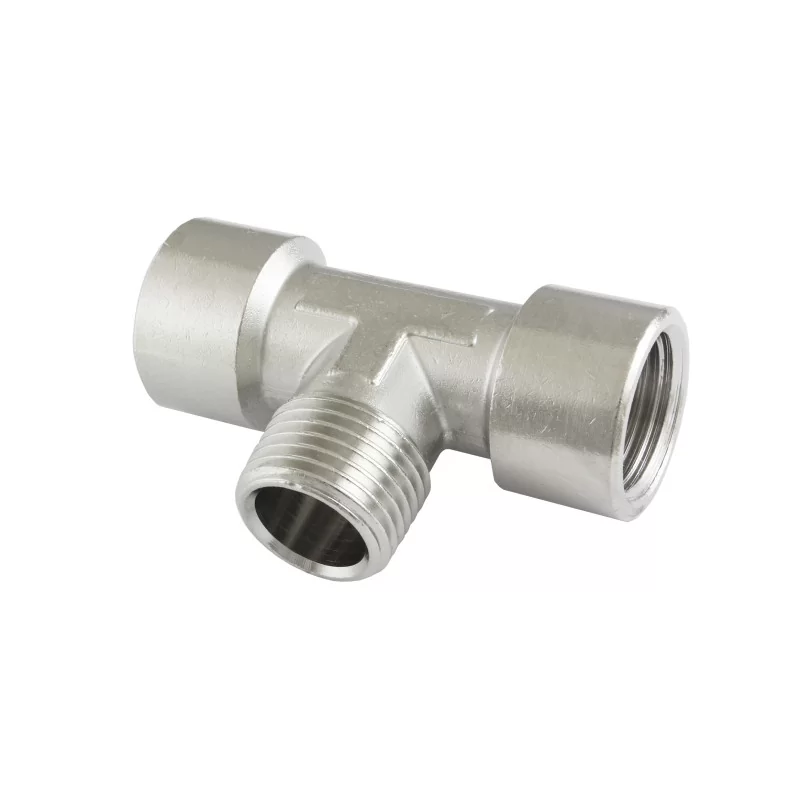 Rozdzielacz trójnik T 2x1/2'w 1x1/2'z