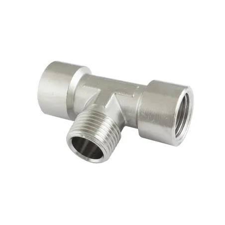 Rozdzielacz trójnik T 2x1/2'w 1x1/2'z