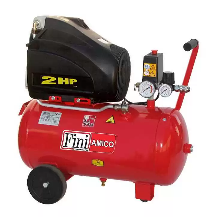 Sprężarka tłokowa kompresor FINI AMICO 25/SF2500 - 24l zbiornik Sprężarka tłokowa kompresor FINI AMICO 25/SF2500 - 24l zbiornik