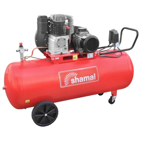 Sprężarka tłokowa kompresor Shamal CT 540/200 K18C 3kw 400V 10 bar