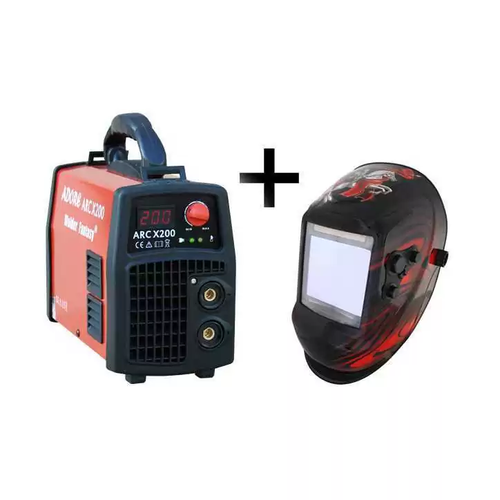 Spawarka ARC MMA ADORE X/200 IGBT Welder Fantasy + przyłbica samościemniająca 3037 Spawarka ARC MMA ADORE X/200 IGBT Welder Fantasy + przyłbica samościemniająca 3037