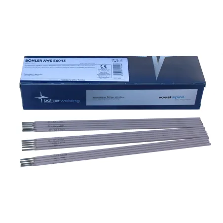 Bohler MMA elektroda spawalnicza rutylowo-celulozowa E6013 RC 4.0x350/5.0paczka/20.0karton (cena za 1 paczkę)