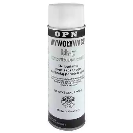 SPRAY DO BADAŃ NIENISZCZĄCYCH OPN WYWOŁYWACZ 500ML BIAŁY