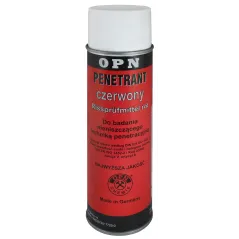 SPRAY DO BADAŃ NIENISZCZĄCYCH OPN PENETRANT 500ML CZERWONY
