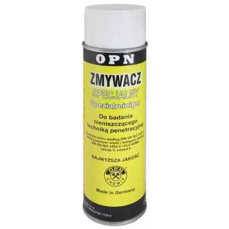 SPRAY DO BADAŃ NIENISZCZĄCYCH OPN ZMYWACZ 500ML ŻÓŁTY