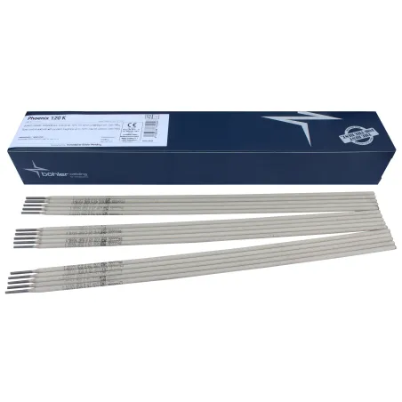 Bohler MMA elektroda spawalnicza zasadowa Phoenix 120K B 3.2x450/5.5paczka/22.0karton (cena za 1 paczkę)