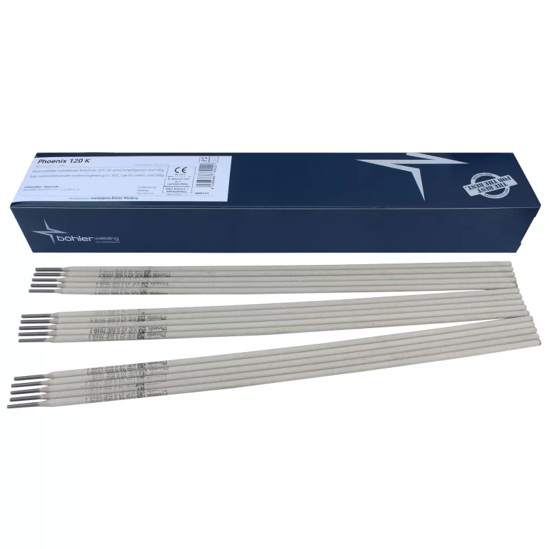 Bohler MMA elektroda spawalnicza zasadowa Phoenix 120K B 4.0x450/5.7paczka/22.8karton (cena za 1 paczkę)