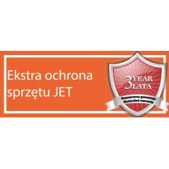 Wydłużona gwarancja - 3 lata JET