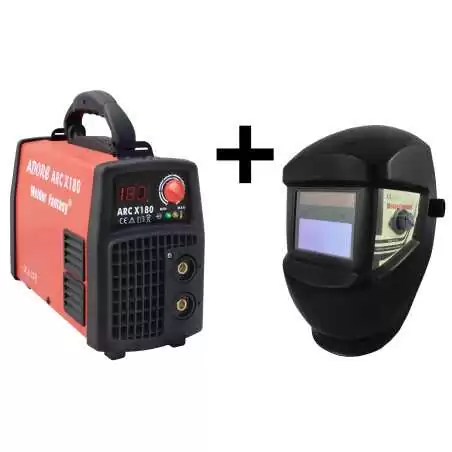 Spawarka ARC MMA ADORE X/180 IGBT Welder Fantasy + przyłbica samościemniająca 3034