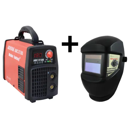 Spawarka ARC MMA ADORE X/180 IGBT Welder Fantasy + przyłbica samościemniająca 3034