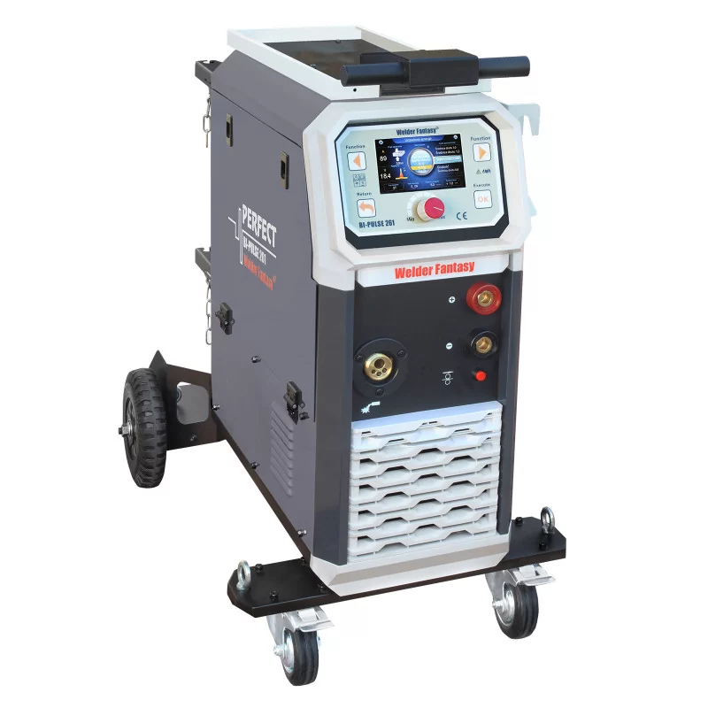 Półautomat spawalniczy 3w1 PERFECT BI-PULSE 261 4x4 MIG/MAG/SYNERGIA/PULS/PODWÓJNY PULS/LUTOSPAWANIE/MMA Welder Fantasy 400V