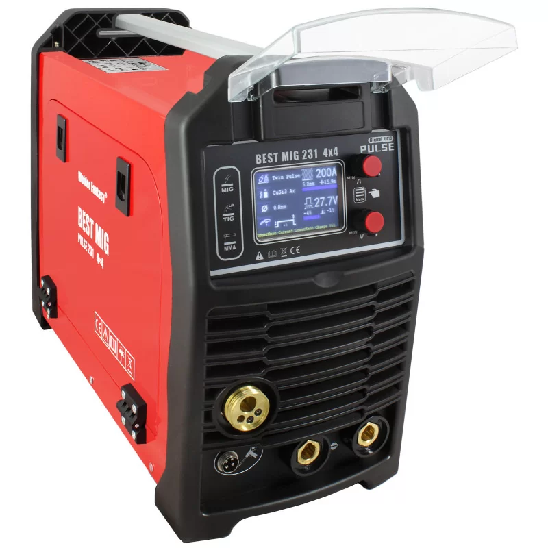 Półautomat spawalniczy 3w1 BEST MIG 231 4x4 MIG/MAG / PULS / PODWÓJNY PULS / MMA Welder Fantasy 230V