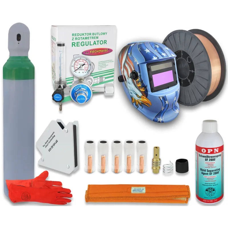 Zestaw producenta MIG/MAG MAŁY /TYLKO Zakup wiązany z urządzeniem WELDER FANTASY Zestaw producenta MIG/MAG MAŁY /TYLKO Zakup wiązany z urządzeniem WELDER FANTASY