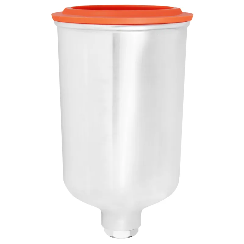 Zbiornik do pistoletu aluminiowy STAR MINI HP/HVLP S-106T/SV-106 250ml M14-P1.0 gwint wewnętrzny Zbiornik do pistoletu aluminiowy STAR MINI HP/HVLP S-106T/SV-106 250ml M14-P1.0 gwint wewnętrzny