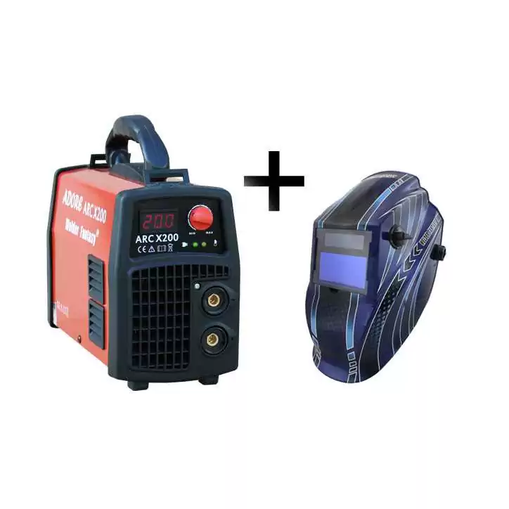 Spawarka ARC MMA ADORE X/200 IGBT Welder Fantasy + przyłbica TECMEN T-700 Spawarka ARC MMA ADORE X/200 IGBT Welder Fantasy + przyłbica TECMEN T-700