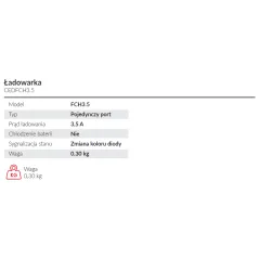 Ładowarka szybka Cedrus CEDFCH3.5