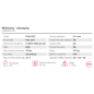 Wiertarko–wkrętarka Cedrus CEDD40LI-SET z baterią i ładowarką w walizce