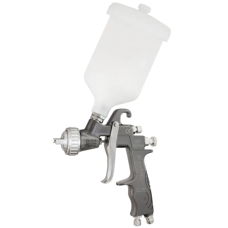 Pistolet lakierniczy LEADER K411 HP 1.6mm zbiornik 600ml model 2022 Pistolet lakierniczy LEADER K411 HP 1.6mm zbiornik 600ml model 2022