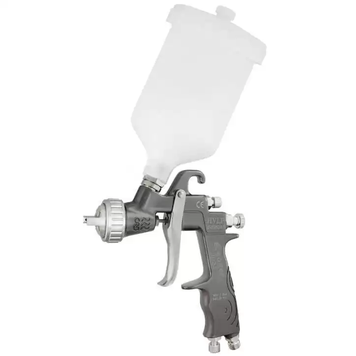 Pistolet lakierniczy LEADER K411 HVLP 1.8mm zbiornik 600ml model 2022 Pistolet lakierniczy LEADER K411 HVLP 1.8mm zbiornik 600ml model 2022