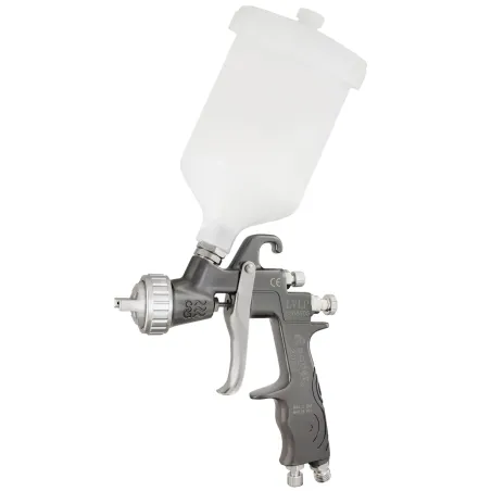 Pistolet lakierniczy LEADER K411 LVLP 1.4mm zbiornik 600ml model 2022