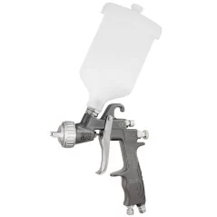 Pistolet lakierniczy LEADER K411 LVLP 1.6mm zbiornik 600ml model 2022