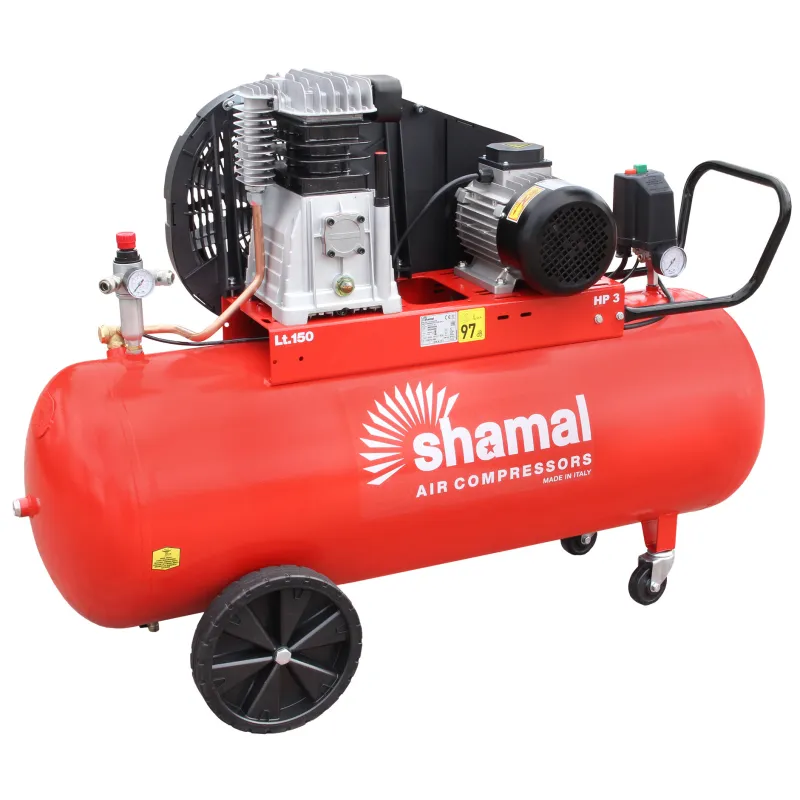 Sprężarka tłokowa kompresor Shamal CT 390/150 SB38C 400V 2.2kW 10 bar Sprężarka tłokowa kompresor Shamal CT 390/150 SB38C 400V 2.2kW 10 bar